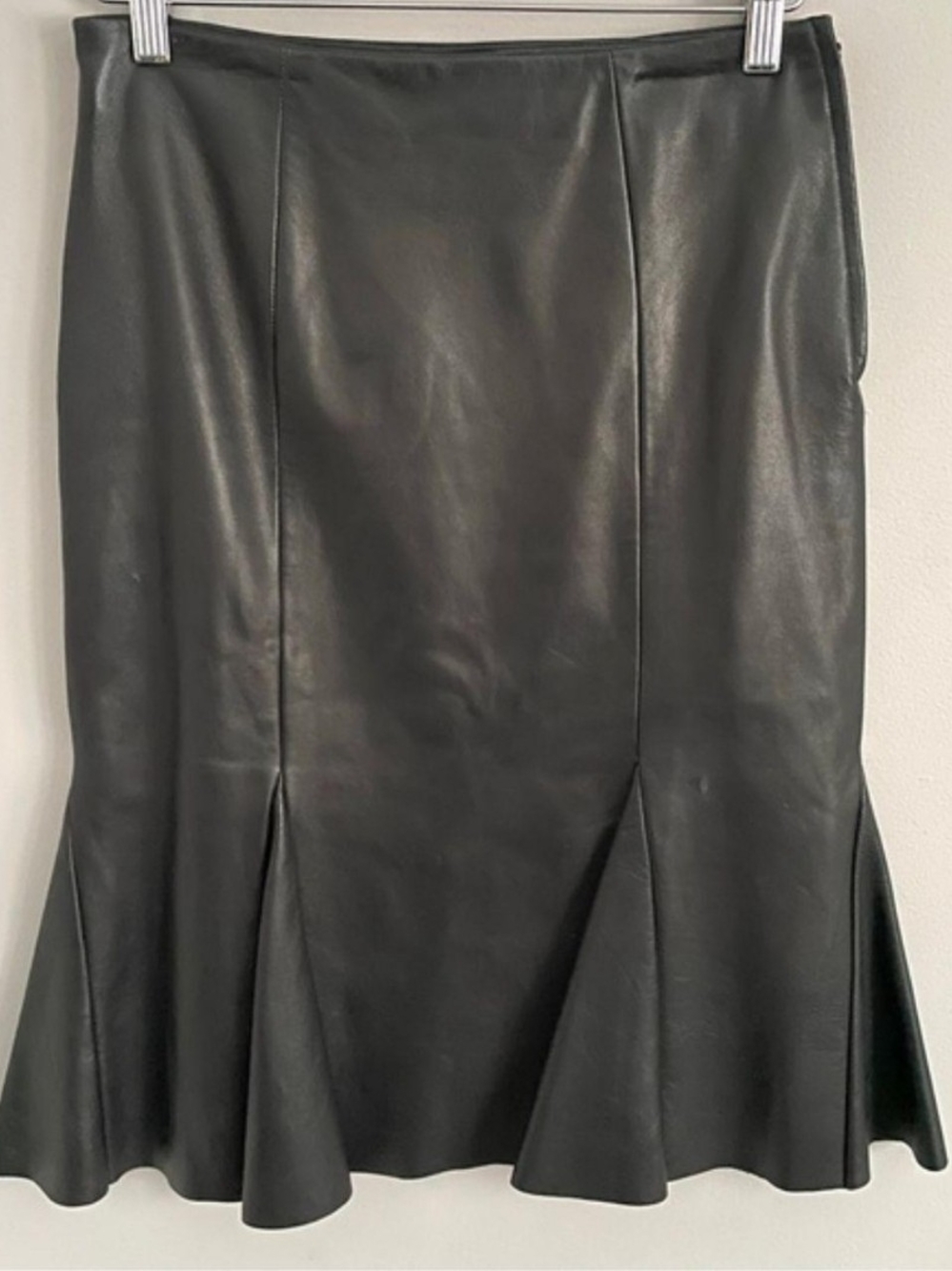 Vintage Danier Genuine Leather Skirt Size 6 - Picture 6 of 6